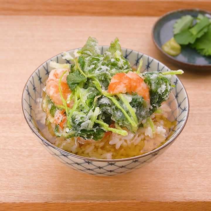 サラッといただく♪ 天茶のレシピ動画・作り方 | デリッシュキッチン