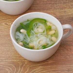 「大豆とピーマンのスープ」のレシピ動画