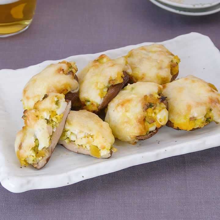 しいたけのオーブン焼き