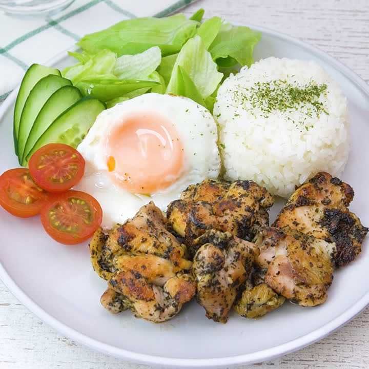 デリ風バジルチキン
