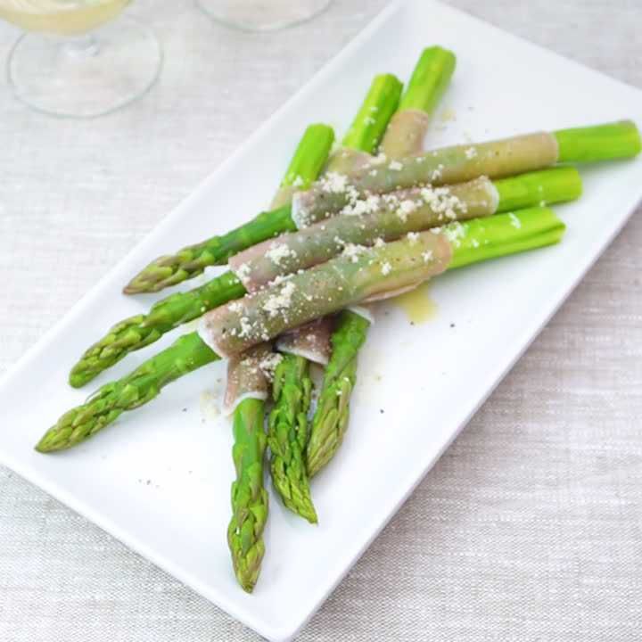 アスパラの生ハム巻き