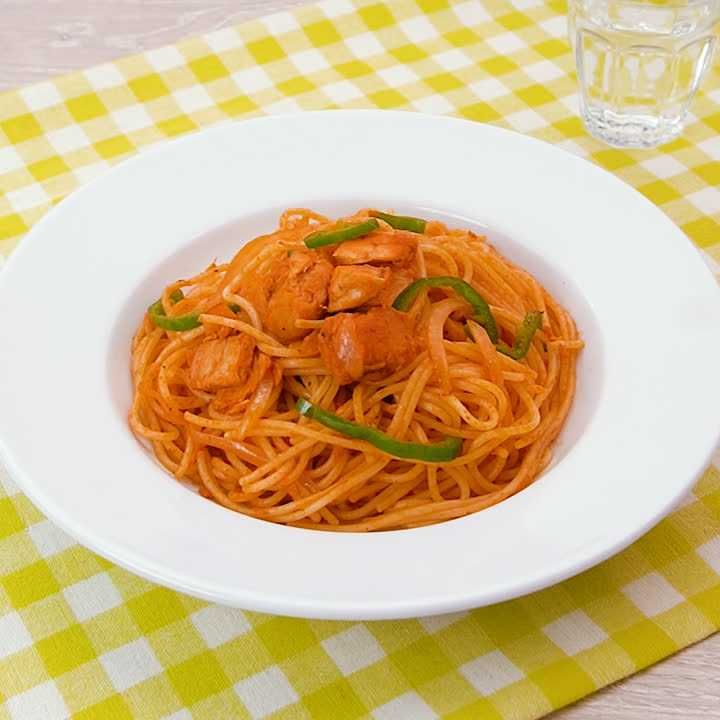 缶詰で簡単♪ ツナナポリタンのレシピ動画・作り方 | デリッシュキッチン