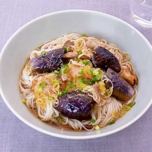 「なすそうめん」のレシピ動画