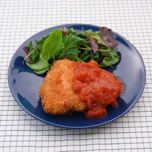 「チーズチキンカツレツ」のレシピ動画