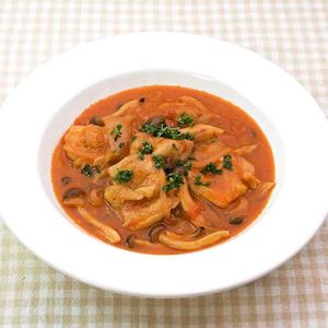 「チキンのトマト煮」のレシピ動画