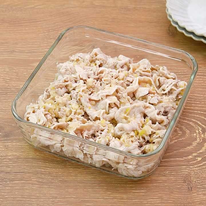 豚しゃぶのねぎだれ和え