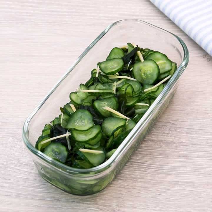 きゅうりとわかめの酢の物