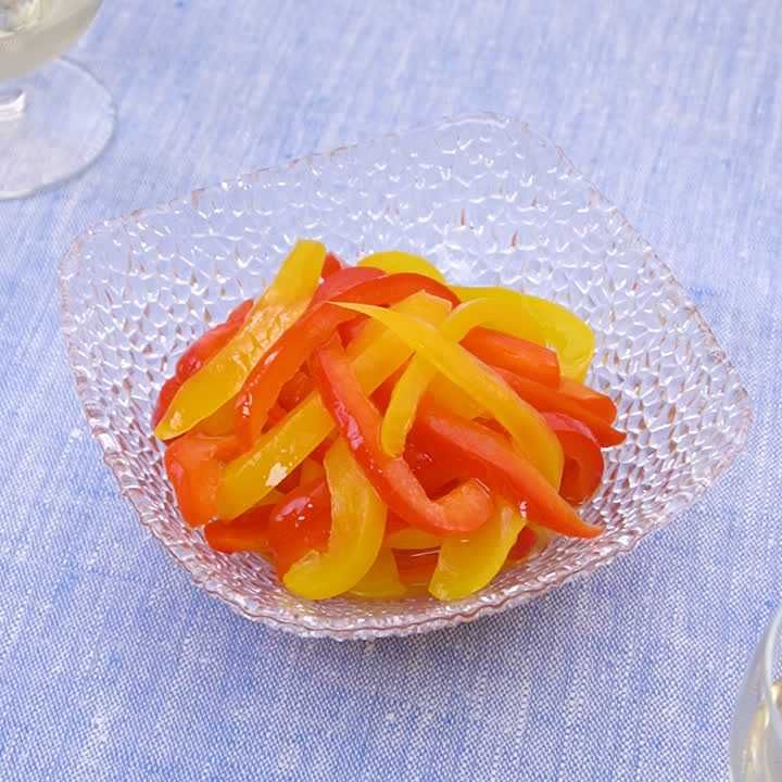 パプリカのシンプルマリネ