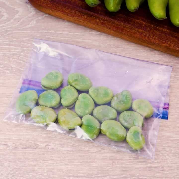 そら豆の冷凍保存