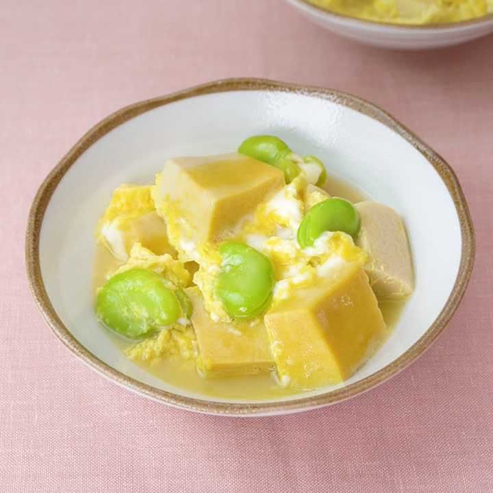 やさしい味付け♪ そら豆と高野豆腐の卵とじのレシピ動画・作り方 DELISH KITCHEN やさしい味付け♪ そら豆と高野豆腐の卵とじのレシピ動画・作り方 DELISH KITCHEN