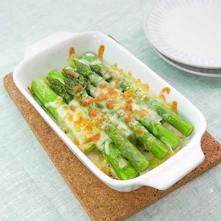 アスパラのチーズ焼き