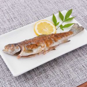 ニジマスの塩焼き
