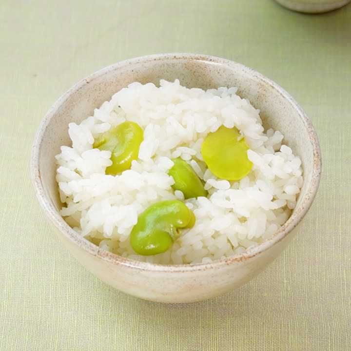 そら豆ごはん