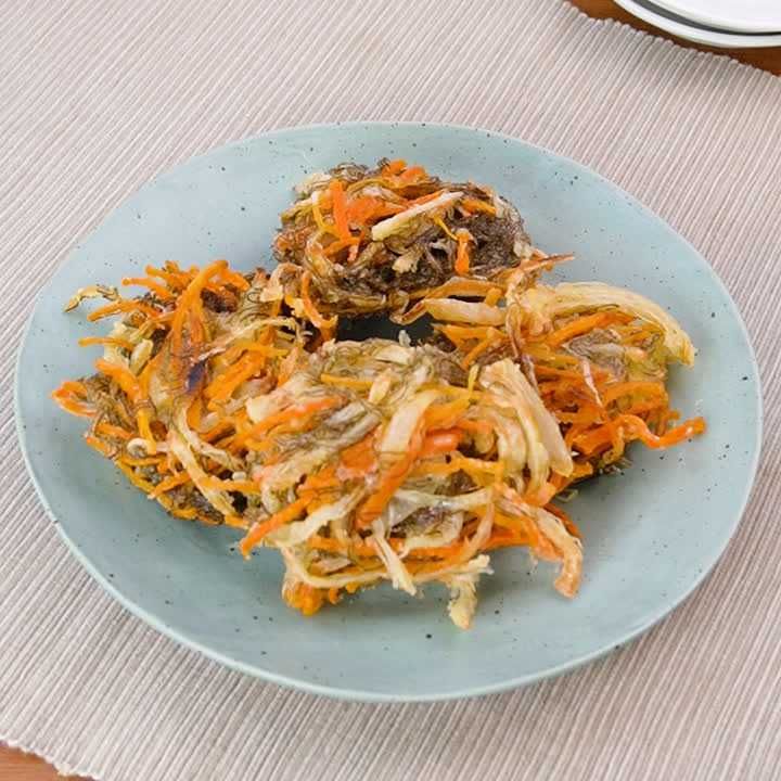 もずくのかき揚げ