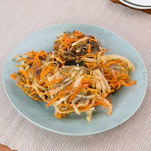 「もずくのかき揚げ」のレシピ動画