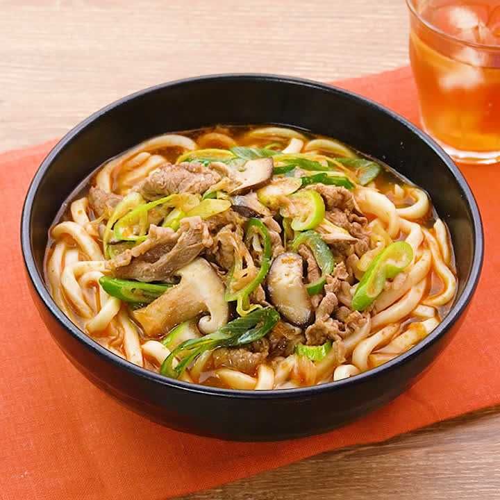 牛カルビうどん