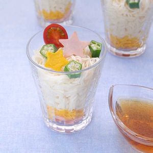「七夕カップそうめん」のレシピ動画