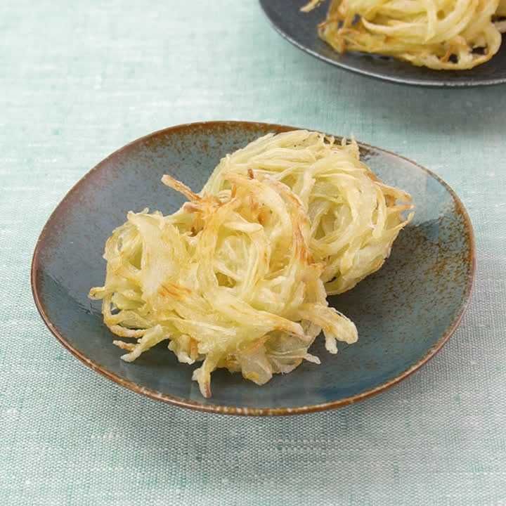 新しょうがのかき揚げ