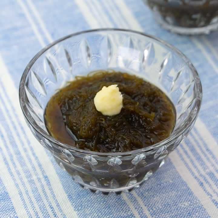 めんつゆで簡単もずく酢