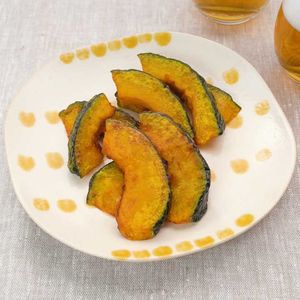 「かぼちゃの素揚げ」のレシピ動画