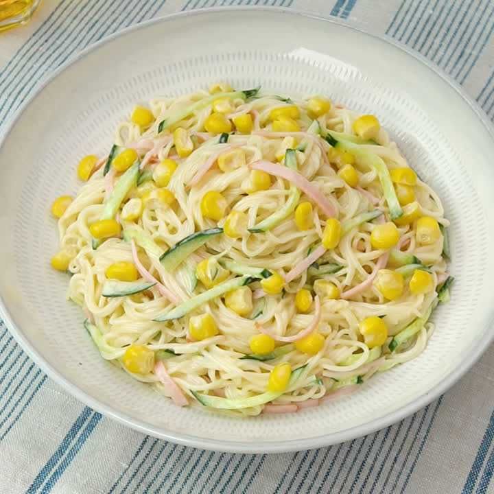 【絶品】野菜たっぷりサラダそうめん♪お料理上手になれるレシピ5選
