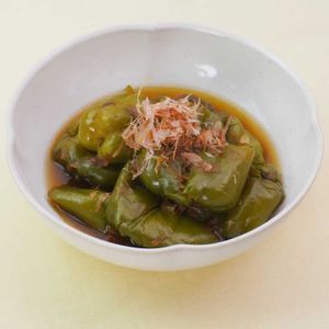 「ピーマンのめんつゆ煮」のレシピ動画