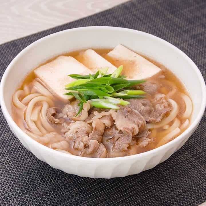 ボリューム満点 肉豆腐うどんのレシピ動画 作り方 Delish Kitchen