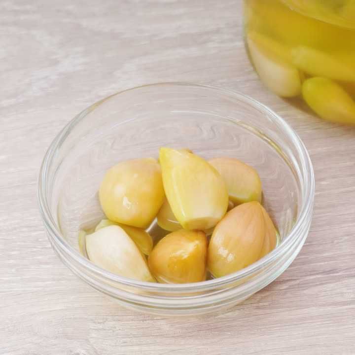 にんにくの塩漬け