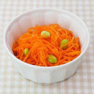 「枝豆とにんじんのマリネ」のレシピ動画