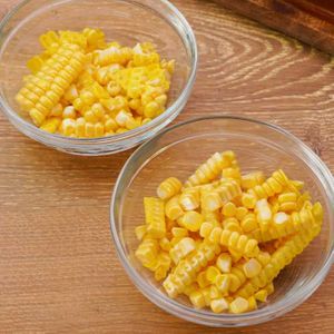 とうもろこしの粒のとり方