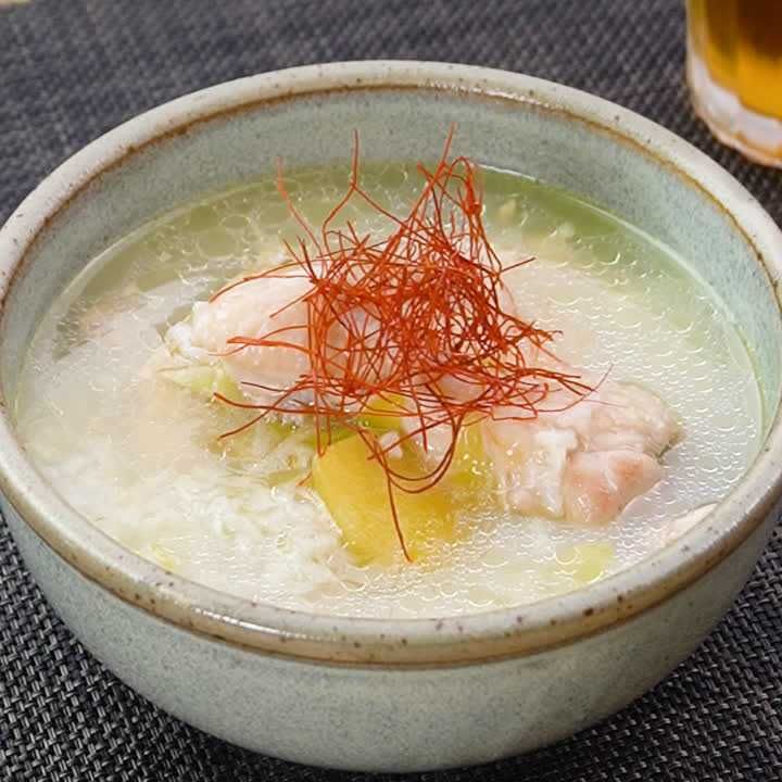 参鶏湯(サムゲタン)風