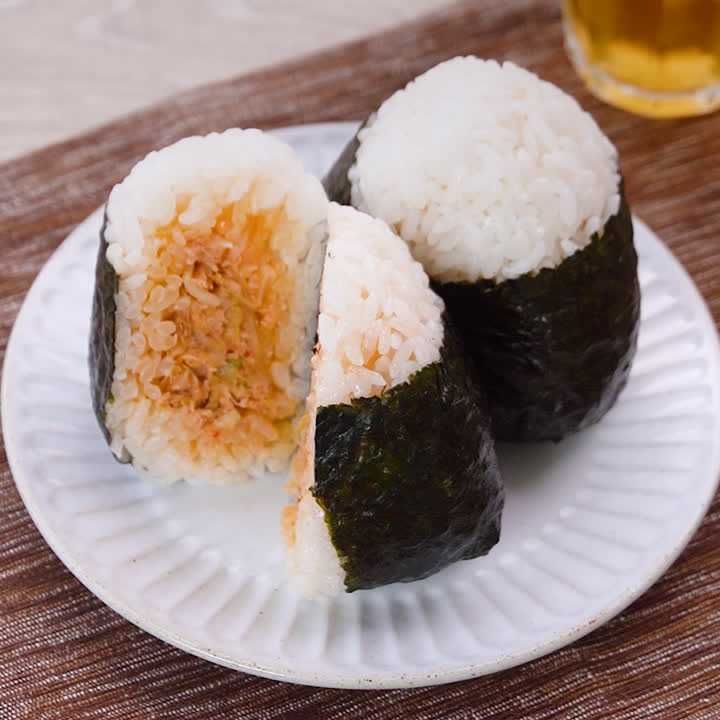 ツナマヨキムチおにぎり