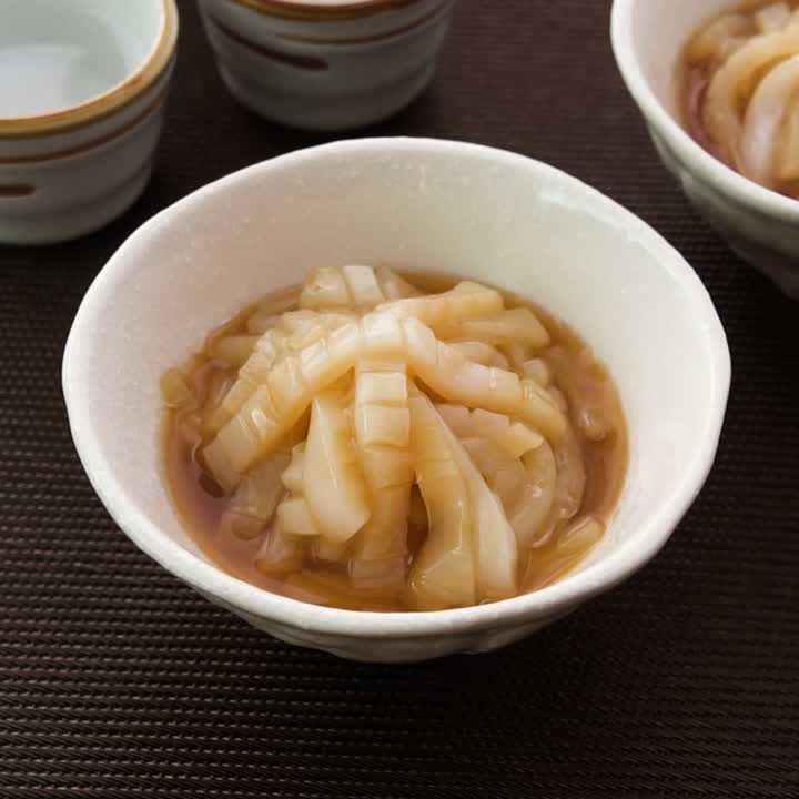 イカの醤油漬け