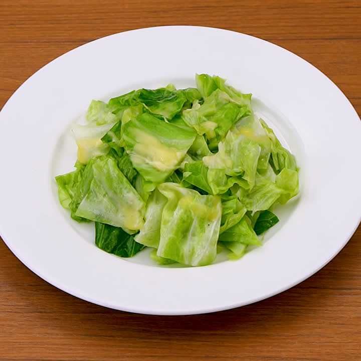 キャベツのチーズソテー