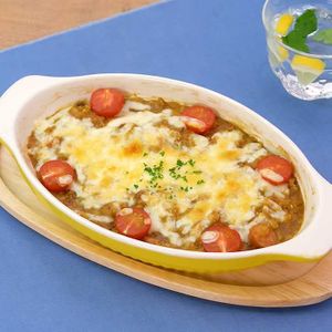 「オートミールのカレードリア」のレシピ動画