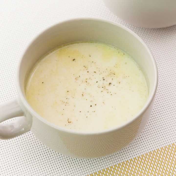 とうもろこしの芯で作るコーンスープ