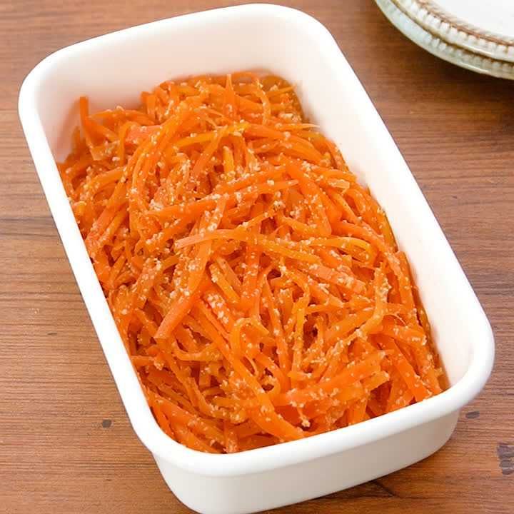 にんじんのごまあえ