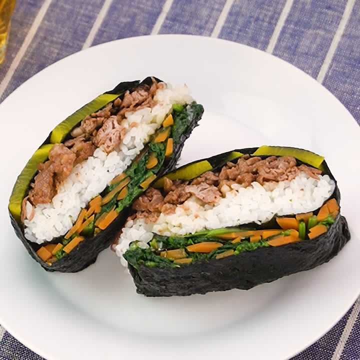 折りたたみキンパ