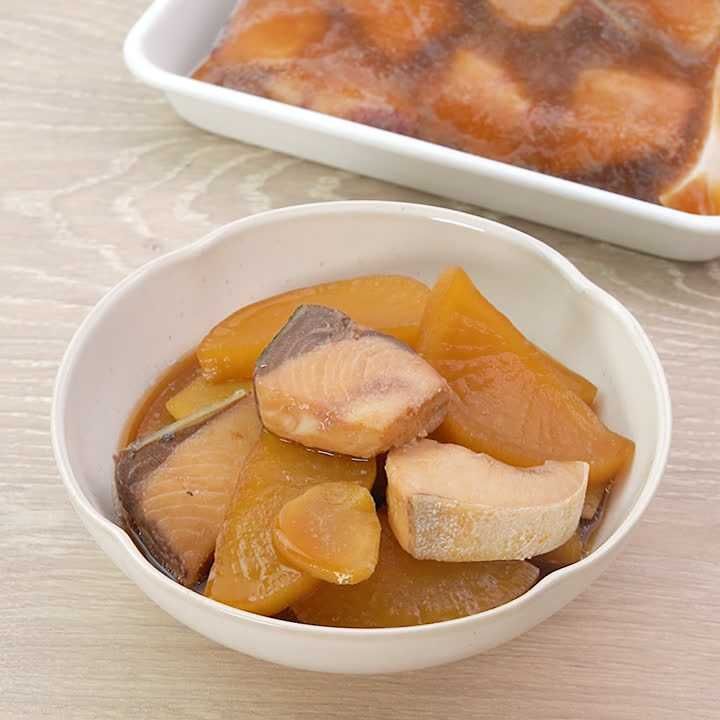 下味冷凍 ぶり大根