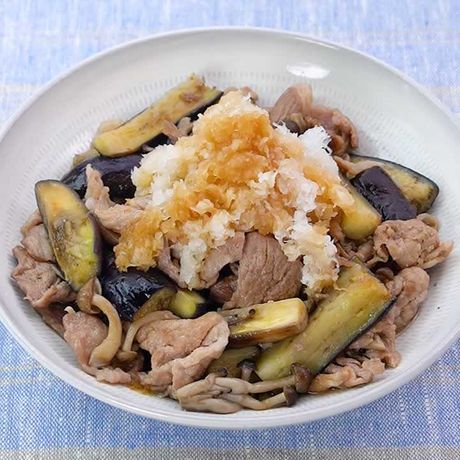 1週間使い切り献立 豚肉となすのおろしポン酢のせのレシピ動画 作り方 Delish Kitchen