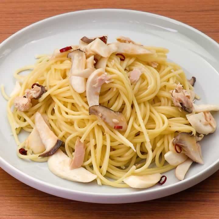 エリンギのペペロンチーノ