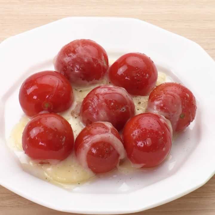 ミニトマトのチーズソテー