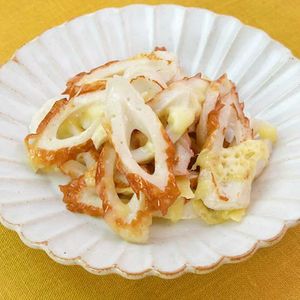 「ちくわのチーズソテー」のレシピ動画