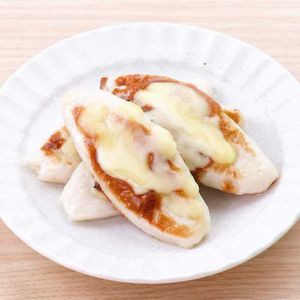 「笹かまぼこのチーズソテー」のレシピ動画