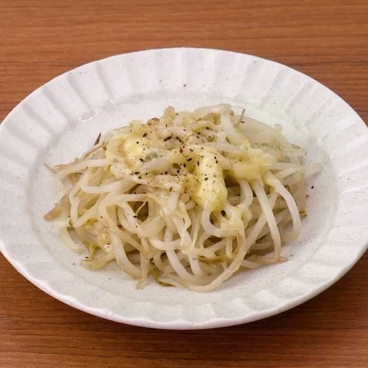 もやしのチーズソテー