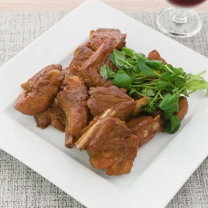 甘酒バーベキュースペアリブ