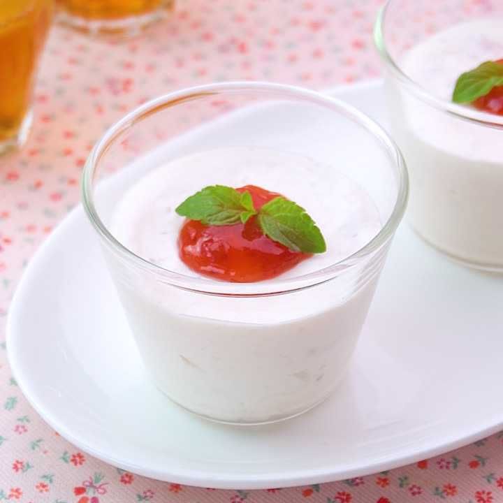 いちごジャムムース