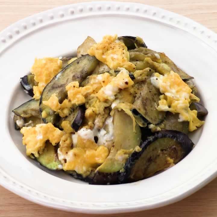 なすの卵炒め