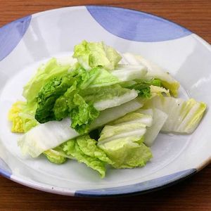 白菜のチーズ炒め
