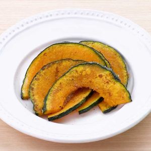 かぼちゃの塩こしょう炒め